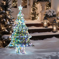 Lighted Christmas Tree Indoor and Outdoor Holiday Decoration
