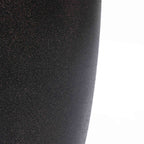 Mod324 Round MgO Accent Side Table, Black & Gold Specks