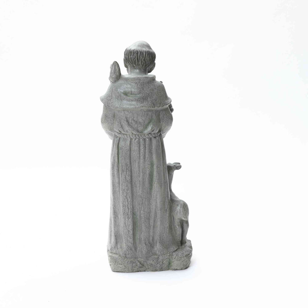 Saint Francis with Birdfeed Garden MgO Statue