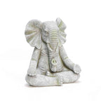 Meditating Zen Elephant Garden MgO Statue