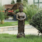 Standing Buddha Garden MgO Statue