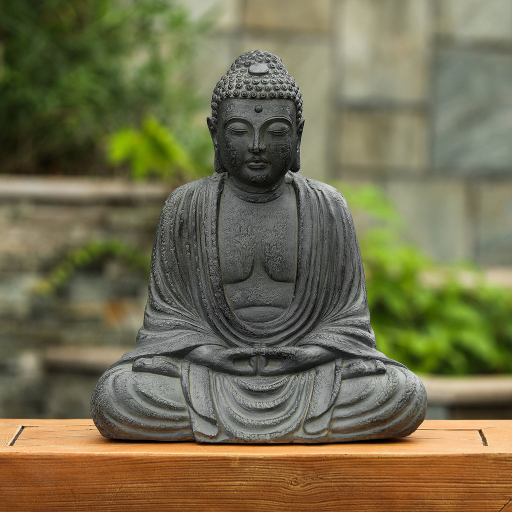 Serene Buddha Garden MgO Statue