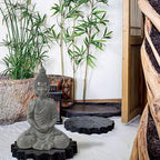 Contemplative Buddha Garden MgO Statue