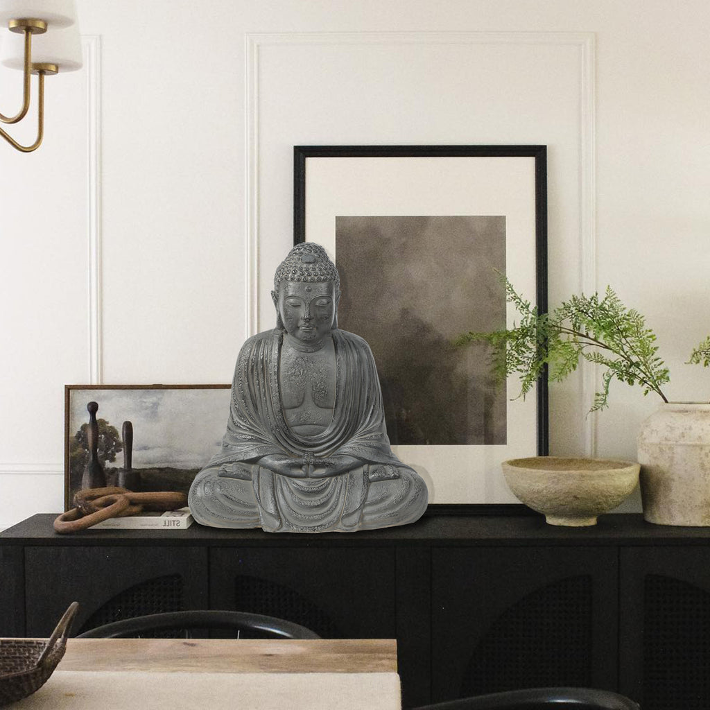 Serene Buddha Garden MgO Statue