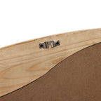 Asymmetrical Drift Wood Wall Mirror, 31.5"