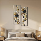 2-Piece Orbis Metal Wall Art Set, 36"