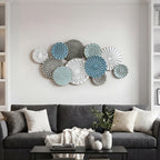Abstract Eclipse Metal Wall Art, 48"