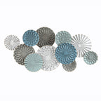 Abstract Eclipse Metal Wall Art, 48"