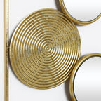 2-Piece Halo Mirrored Wall Art Set, 35.5"