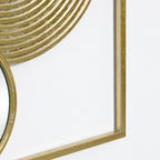 2-Piece Halo Mirrored Wall Art Set, 35.5"