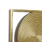 2-Piece Halo Mirrored Wall Art Set, 35.5"