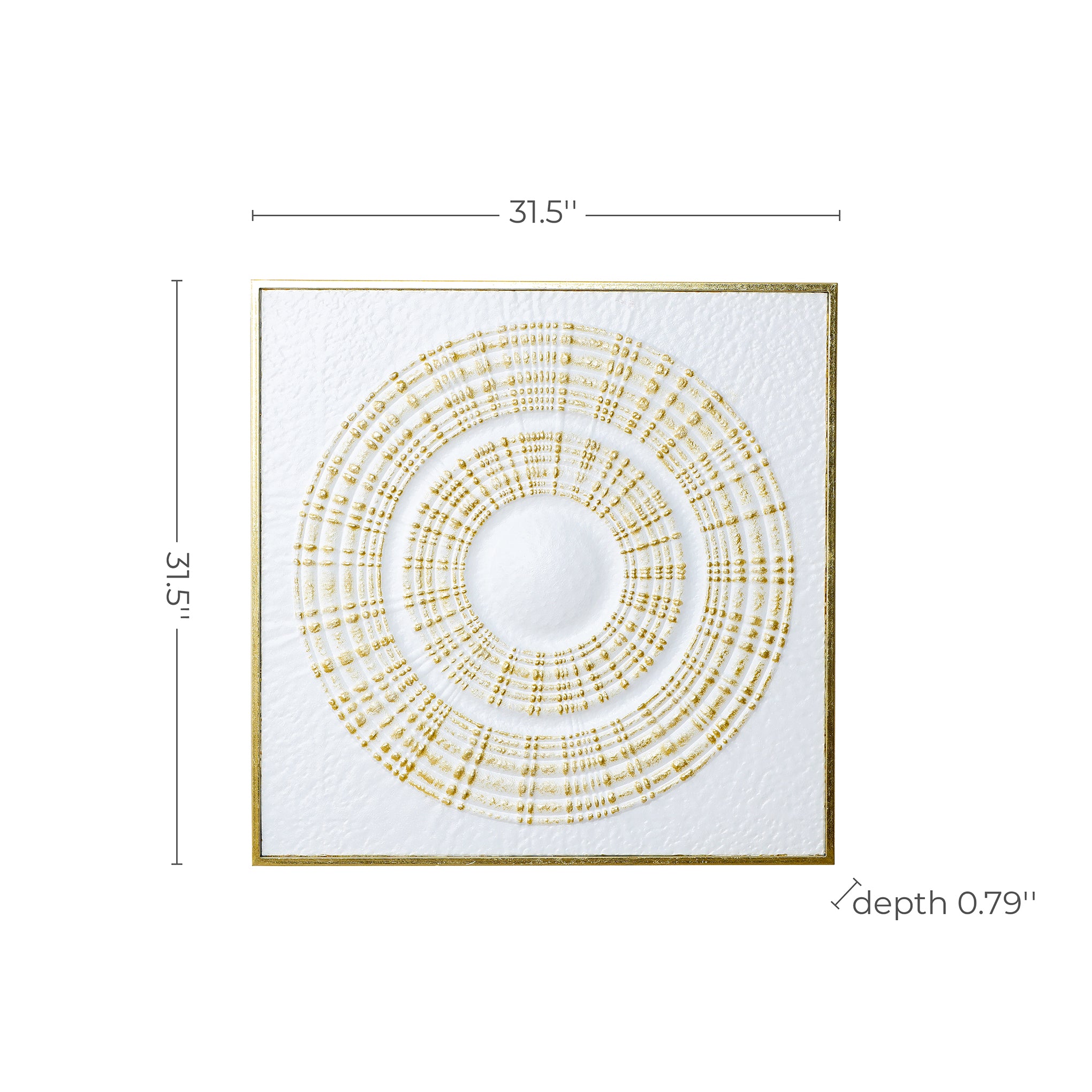 Radiant Metal Wall Art, 31.5"