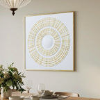 Radiant Metal Wall Art, 31.5"