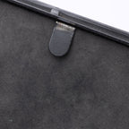 Black Metal Hexagon Wall Mirror, 32"