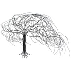 Windswept Tree Metal Wall Art, 58"