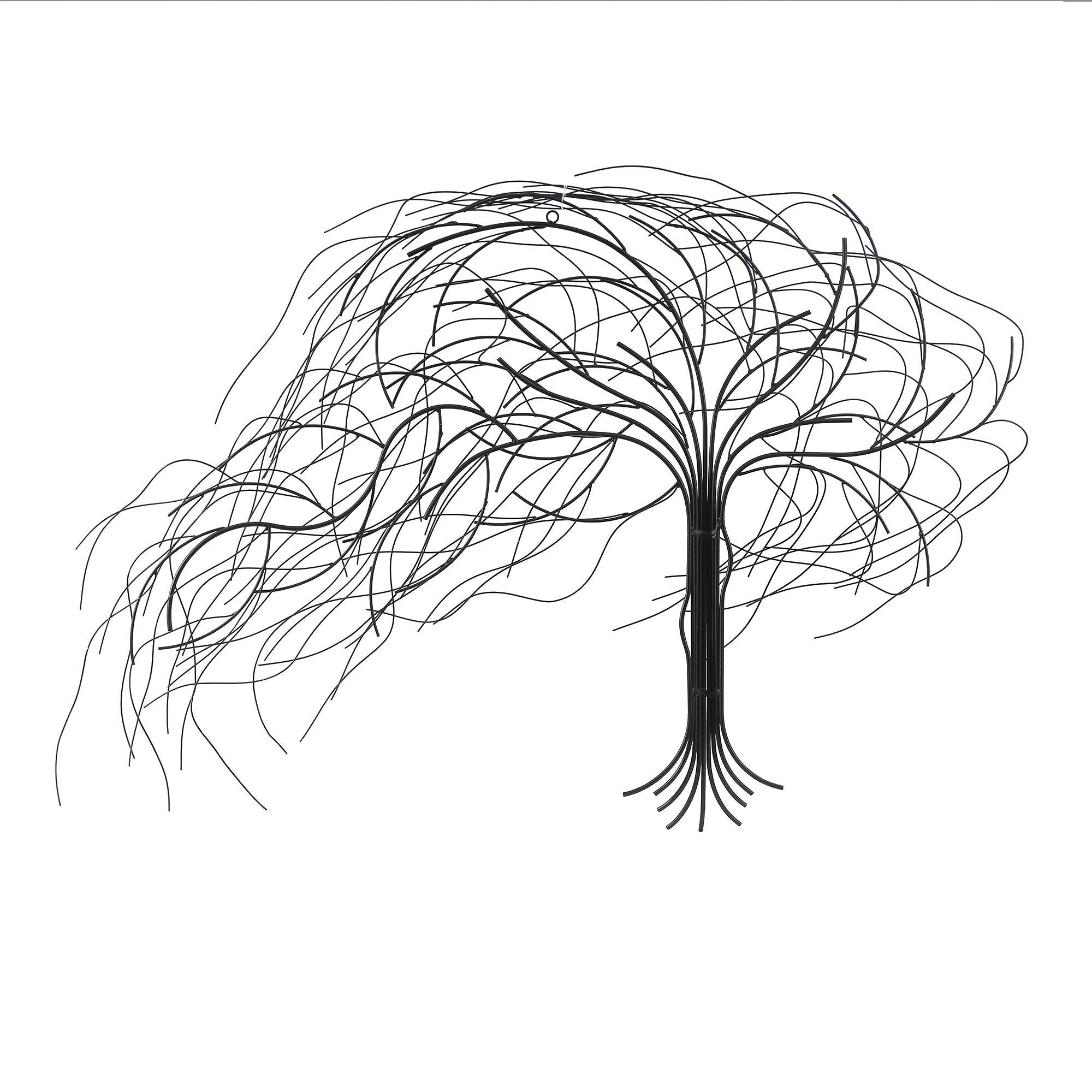 Windswept Tree Metal Wall Art, 58"