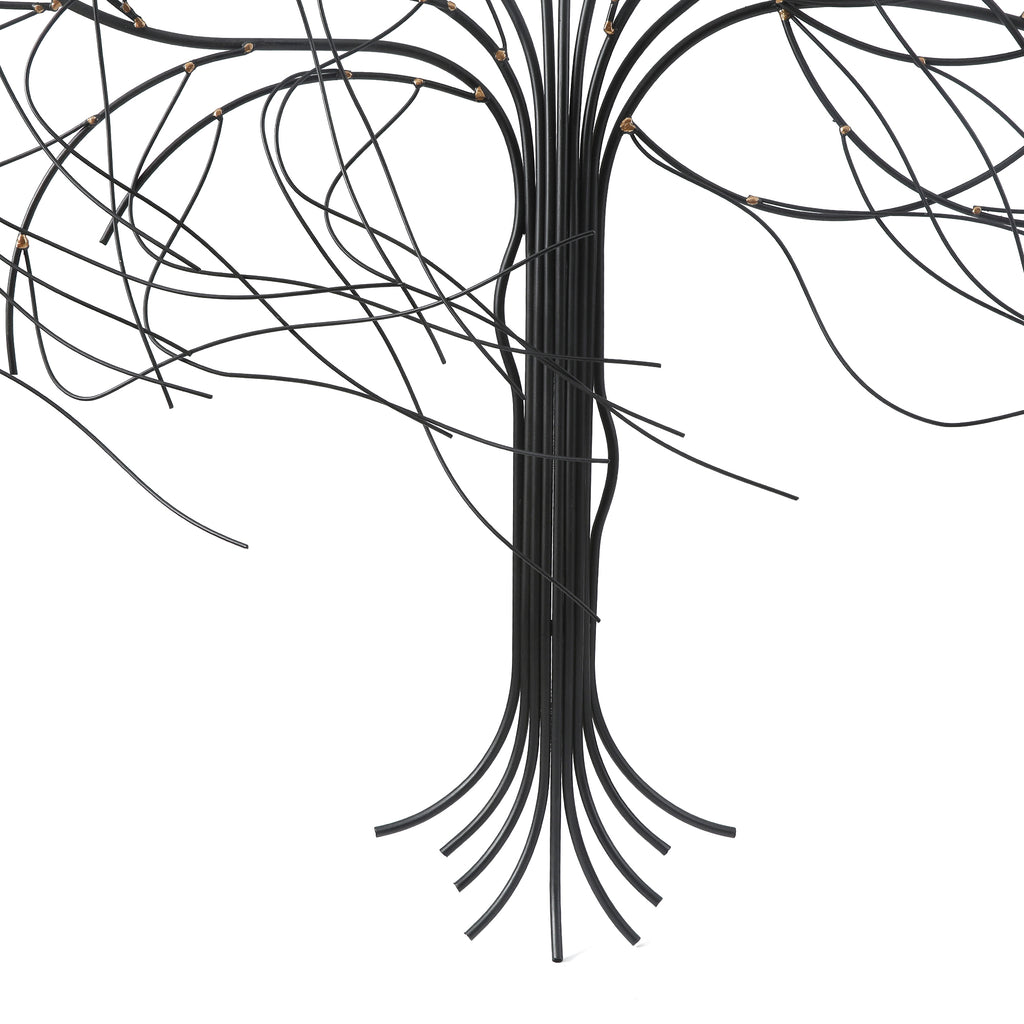 Windswept Tree Metal Wall Art, 58"