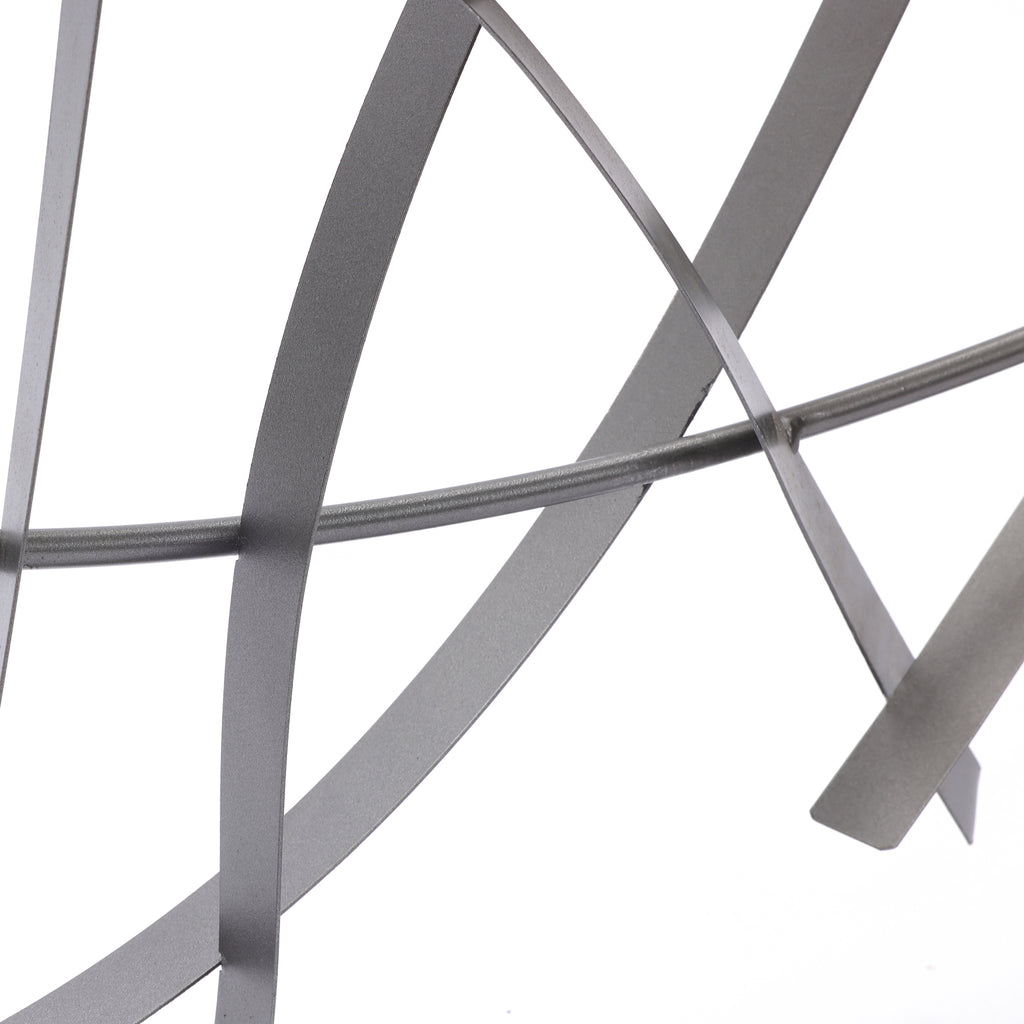 Abstract Sweep Metal Wall Art, 36"