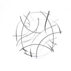 Abstract Sweep Metal Wall Art, 36"
