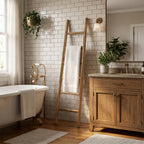 6-Tier Fir Wood Blanket Ladder, 74"