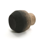 Round Bowl Terracotta Vase, Brown Ombre, 13.5"
