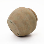 Round Terracotta Vase, Rustin Golden Brown, 10.5"