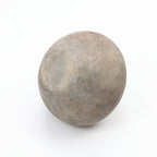Wide Terracotta Vase, Antique Gray-Brown, 8"