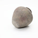Round Terracotta Vase, Antique Gray-Brown, 13"