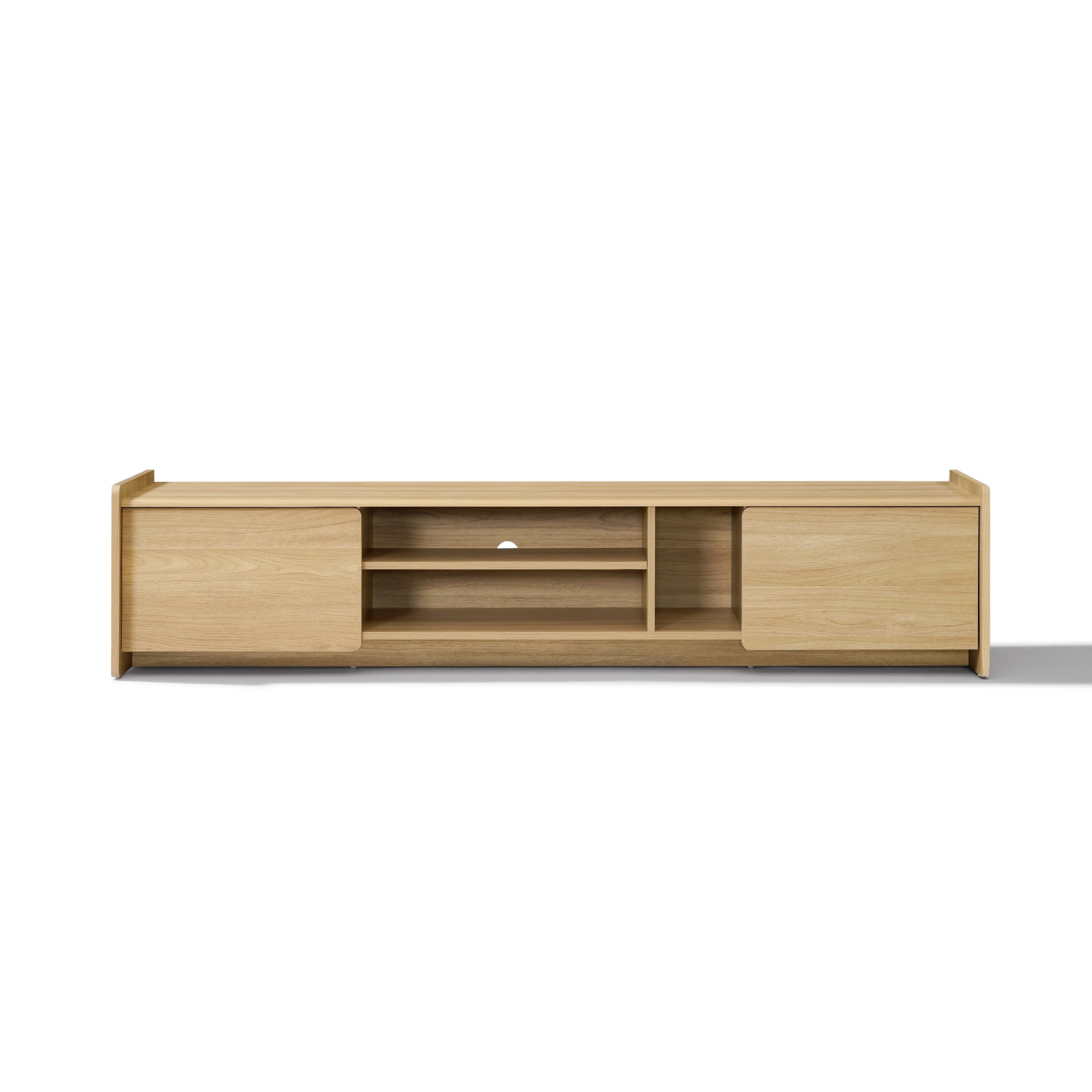Zendic Wood TV Console Low-Profile, 69"