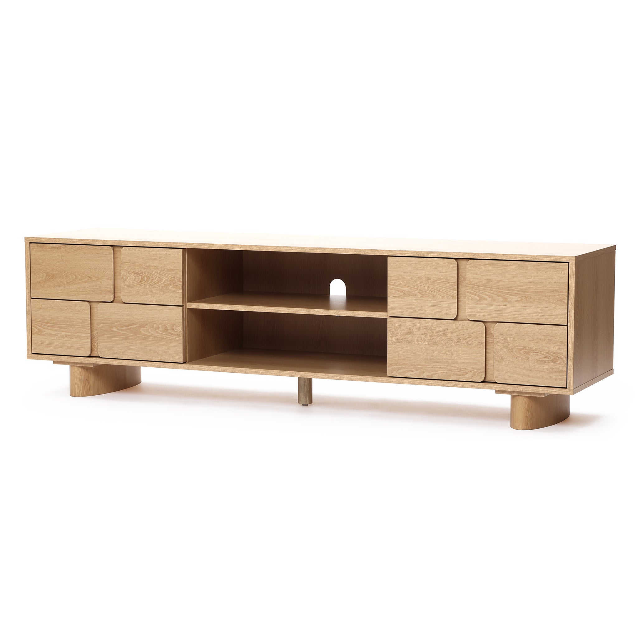Zendic Wood TV Console, 63"