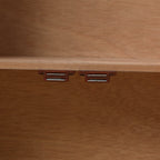 2-Door Classical Wood Wall Storage Cabinet, White 31"