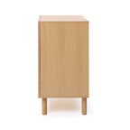 2-Door Zendic Wood Storage Cabinet, 31"
