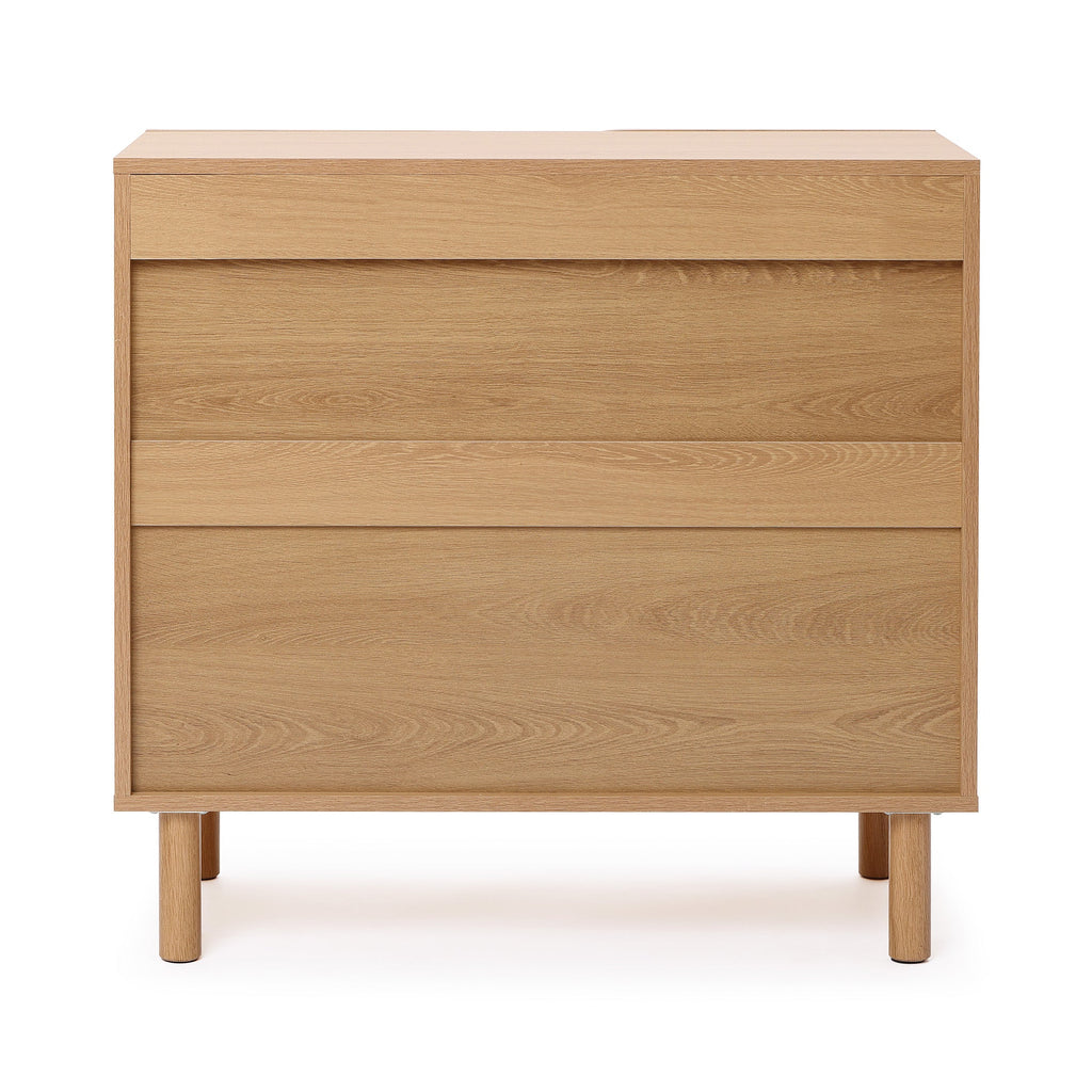 2-Door Zendic Wood Storage Cabinet, 31"