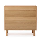 2-Door Zendic Wood Storage Cabinet, 31"