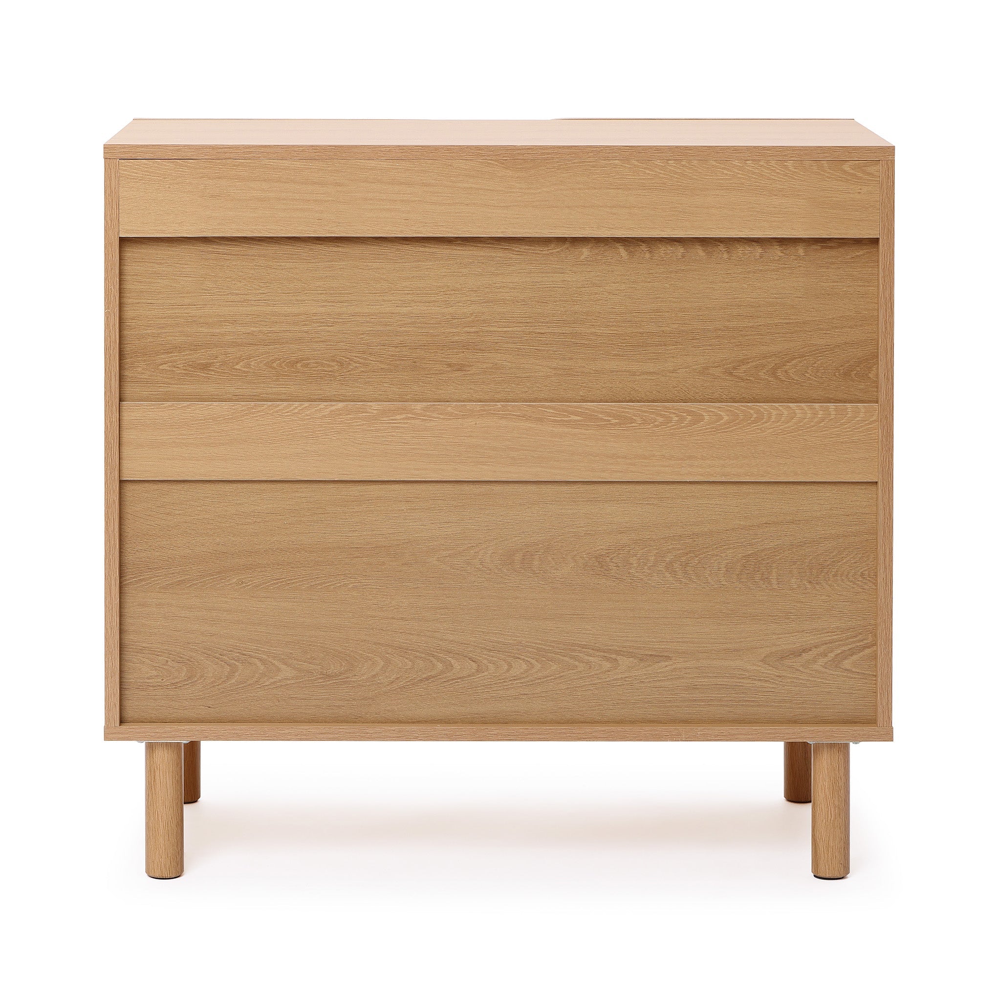 2-Door Zendic Wood Storage Cabinet, 31"