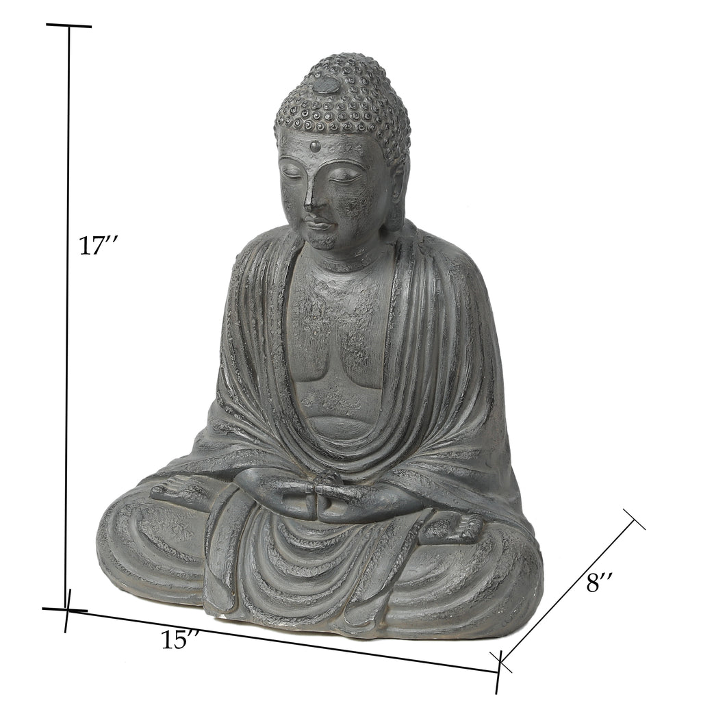 Serene Buddha Garden MgO Statue