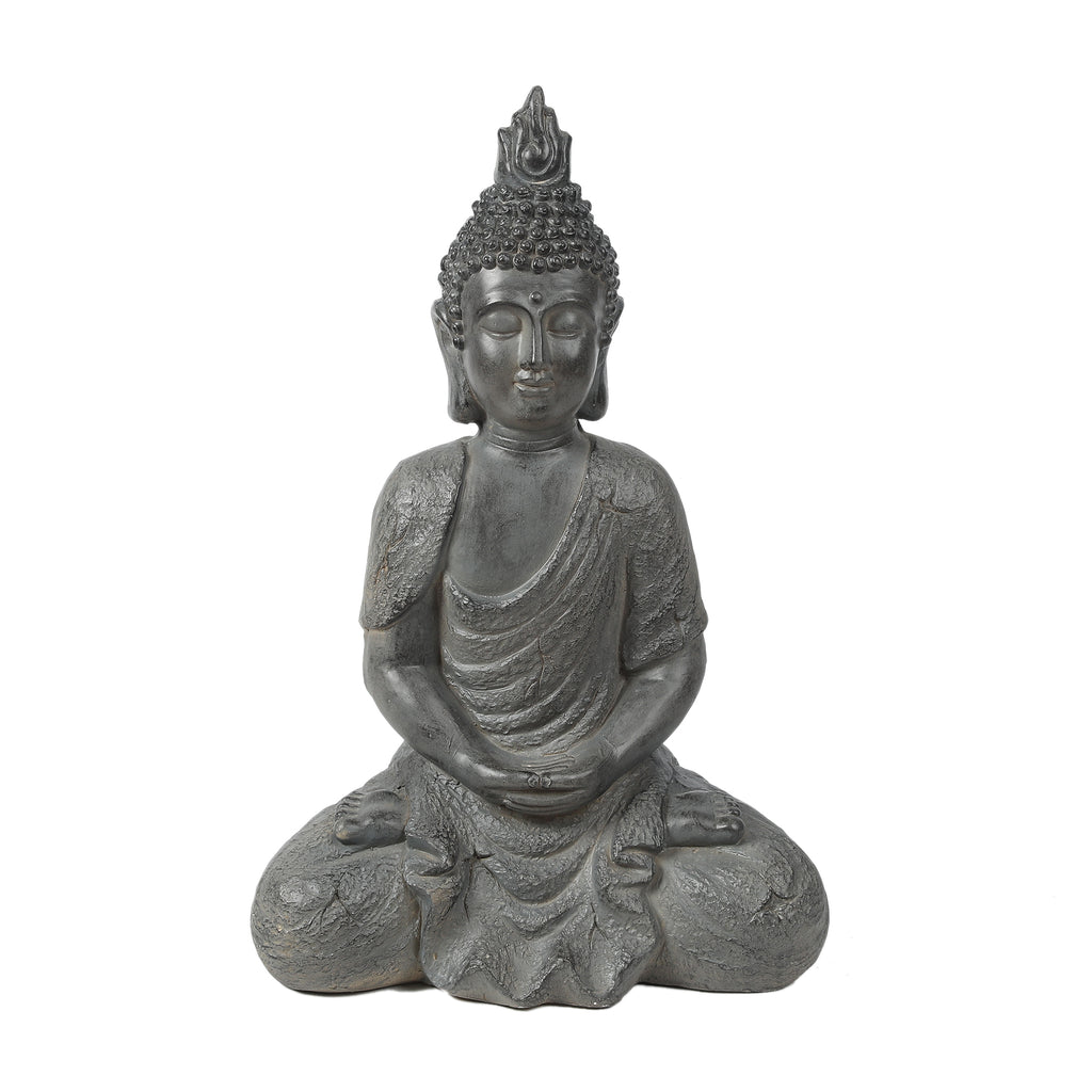 Contemplative Buddha Garden MgO Statue