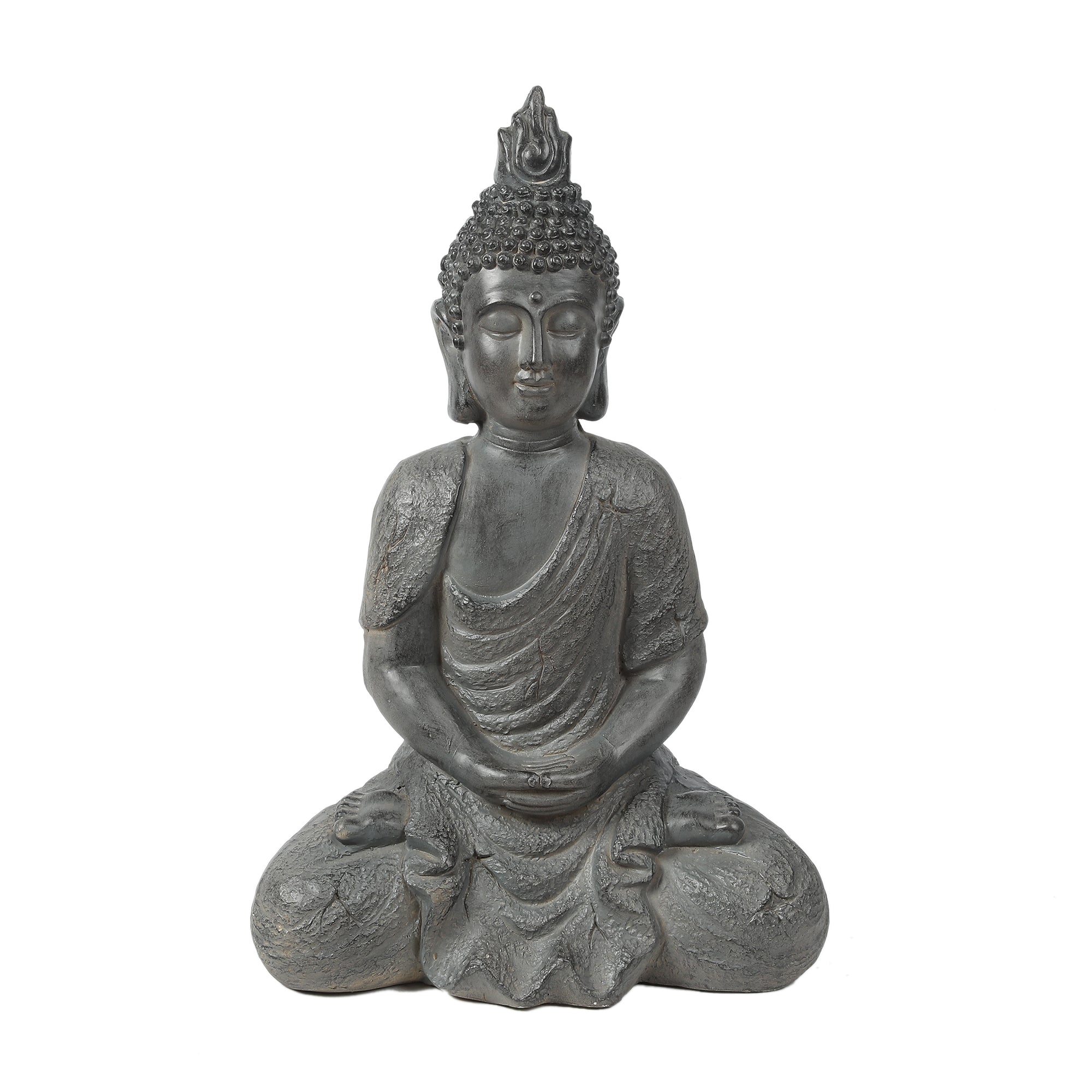 Contemplative Buddha Garden MgO Statue