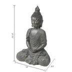 Contemplative Buddha Garden MgO Statue