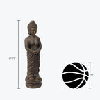 Standing Buddha Garden MgO Statue