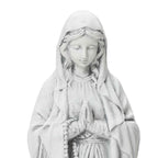 Virgin Mary with Rosary Garden MgO Statue