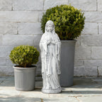 Praying Mary Outdoor Religious Garden Statue, 29.5"