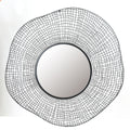 Metal Wire Frame Wall Mirror