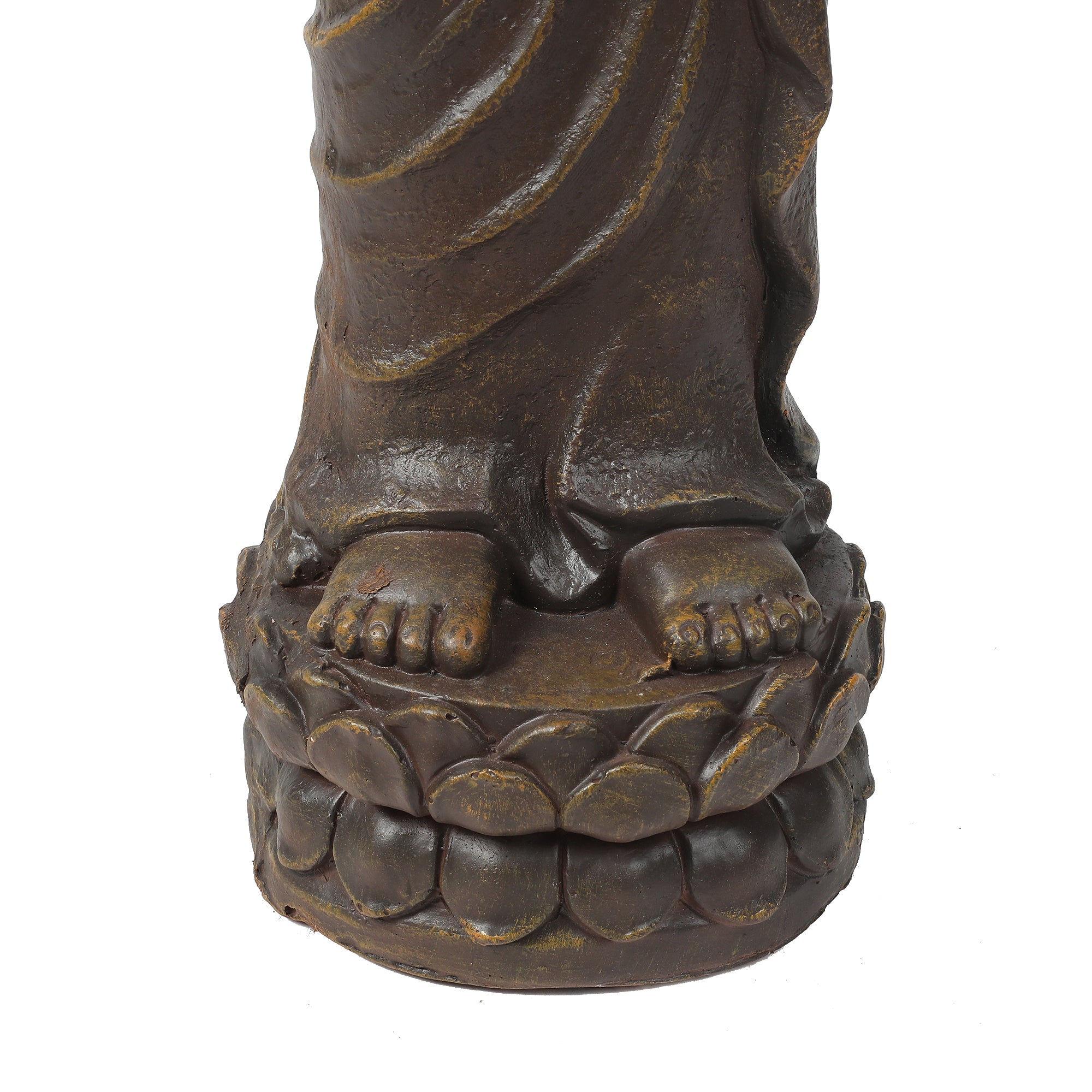 Standing Buddha Garden MgO Statue