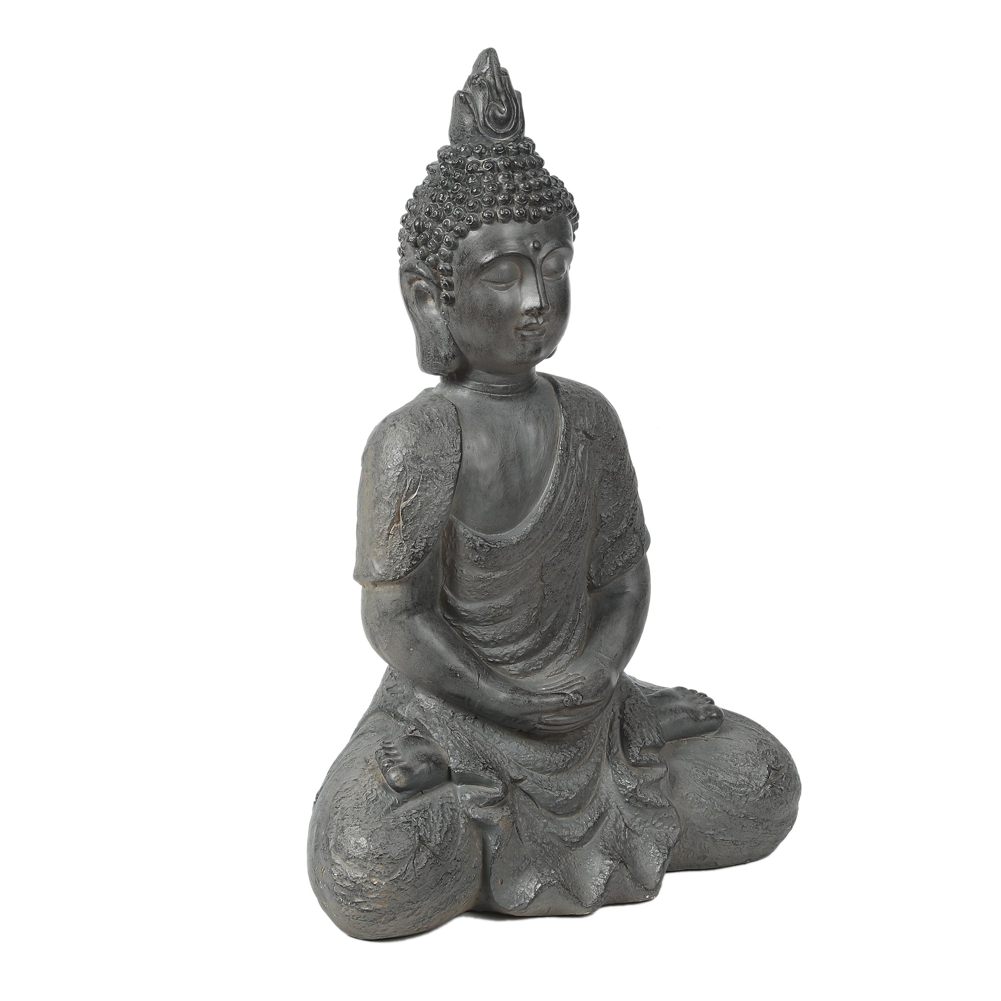 Contemplative Buddha Garden MgO Statue