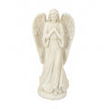 Off White MgO Serene Standing Angel Garden Statue